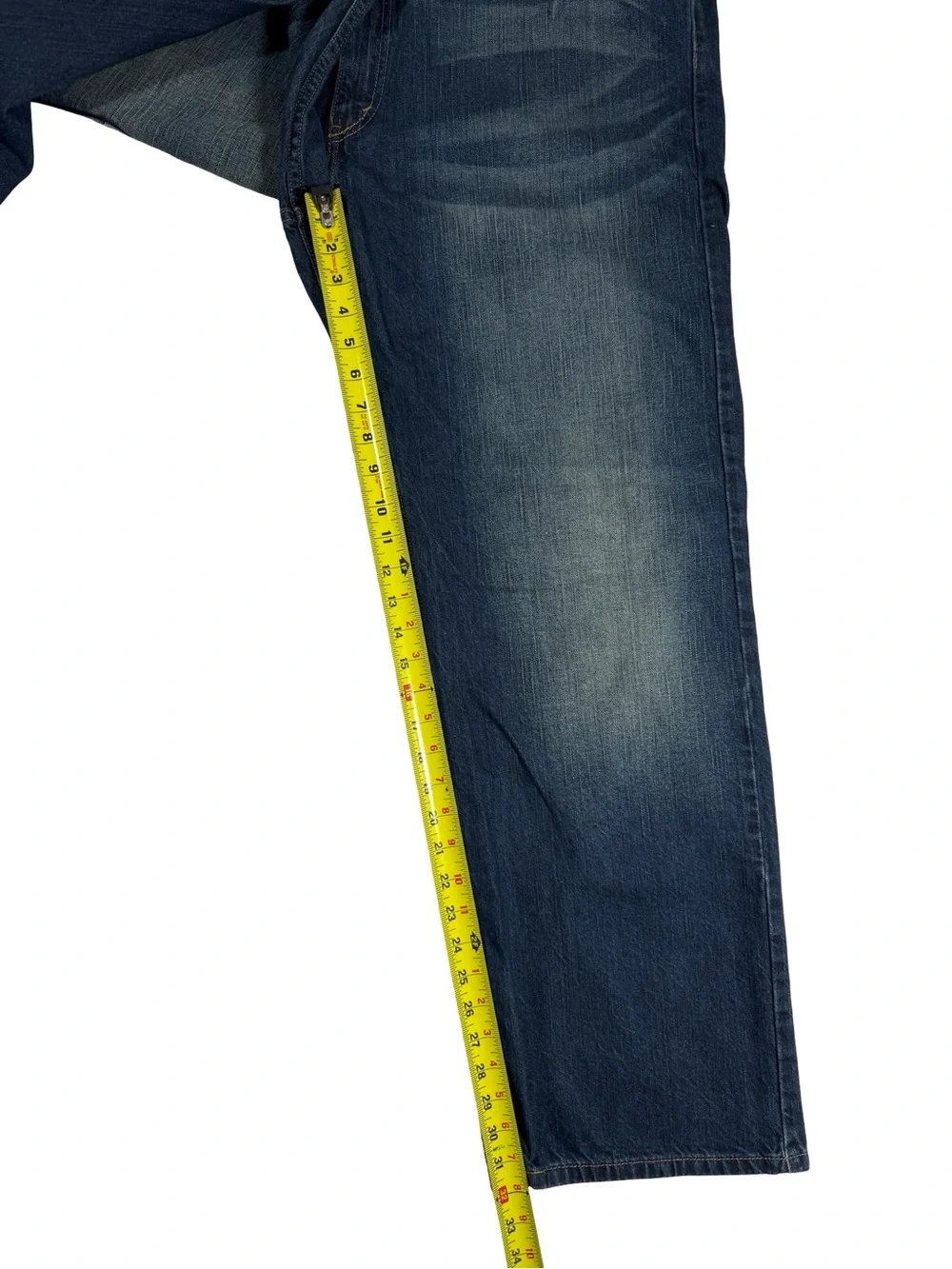 Levi’s 569 Loose Straight Jeans 42x32 Medium Wash Skater Cotton Denim Casual NWT